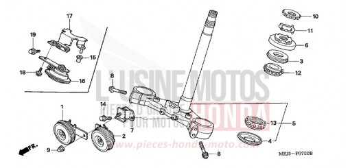 STEERING STEM CB1300SA5 de 2005